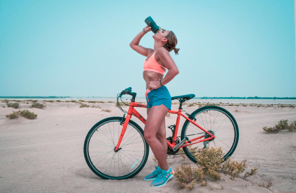 Hydration for health while exercising.